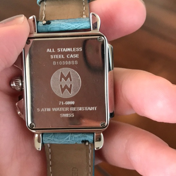 ✨LIKE NEW✨Michele Deco Watch w/Diamonds main image 8